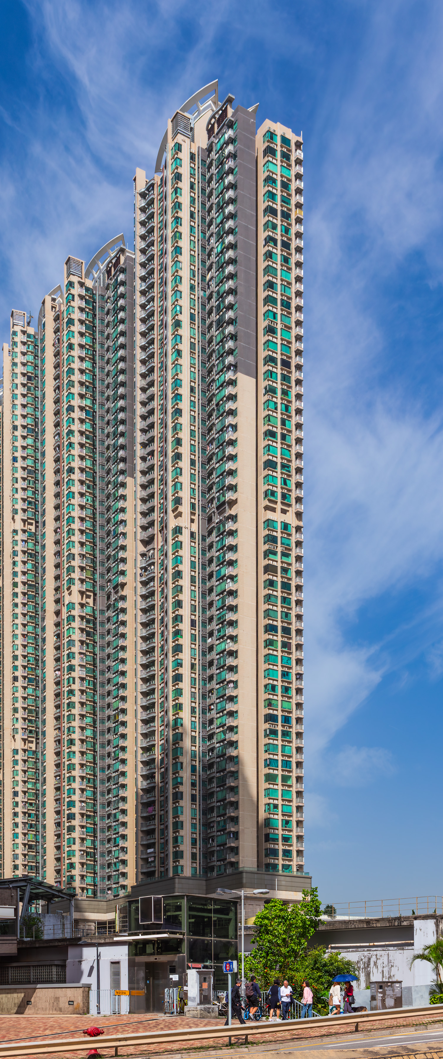 LOHAS Park Hemera Topaz Tower, Hong Kong - View from the east. © Mathias Beinling